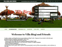 Tablet Screenshot of kitevillabirgi.com